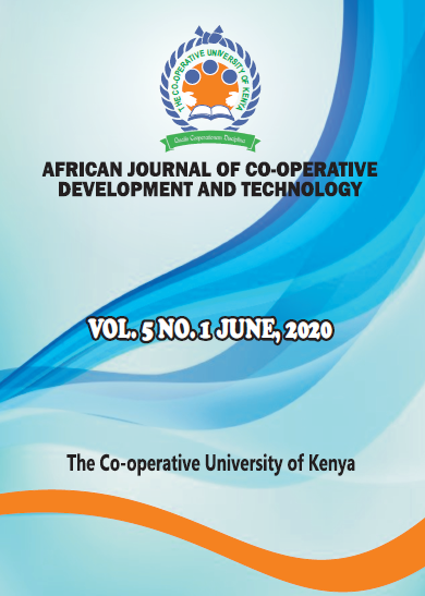 AFRICAN JOURNAL OF CO-OPERATIVE DEVELOPMENT AND TECHNOLOGY (AJCDT)