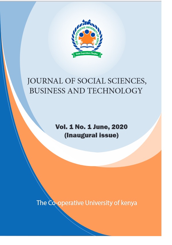 Journal of Social Sciences, Business and Technology